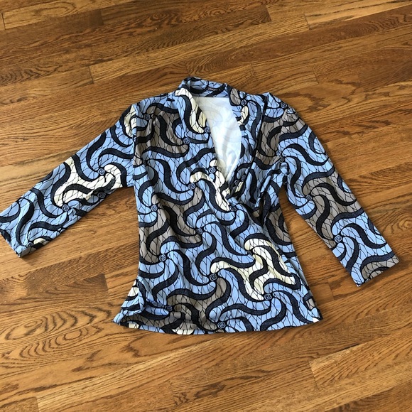 J McLaughlin Tops - J McLaughlin Catalina faux wrap top